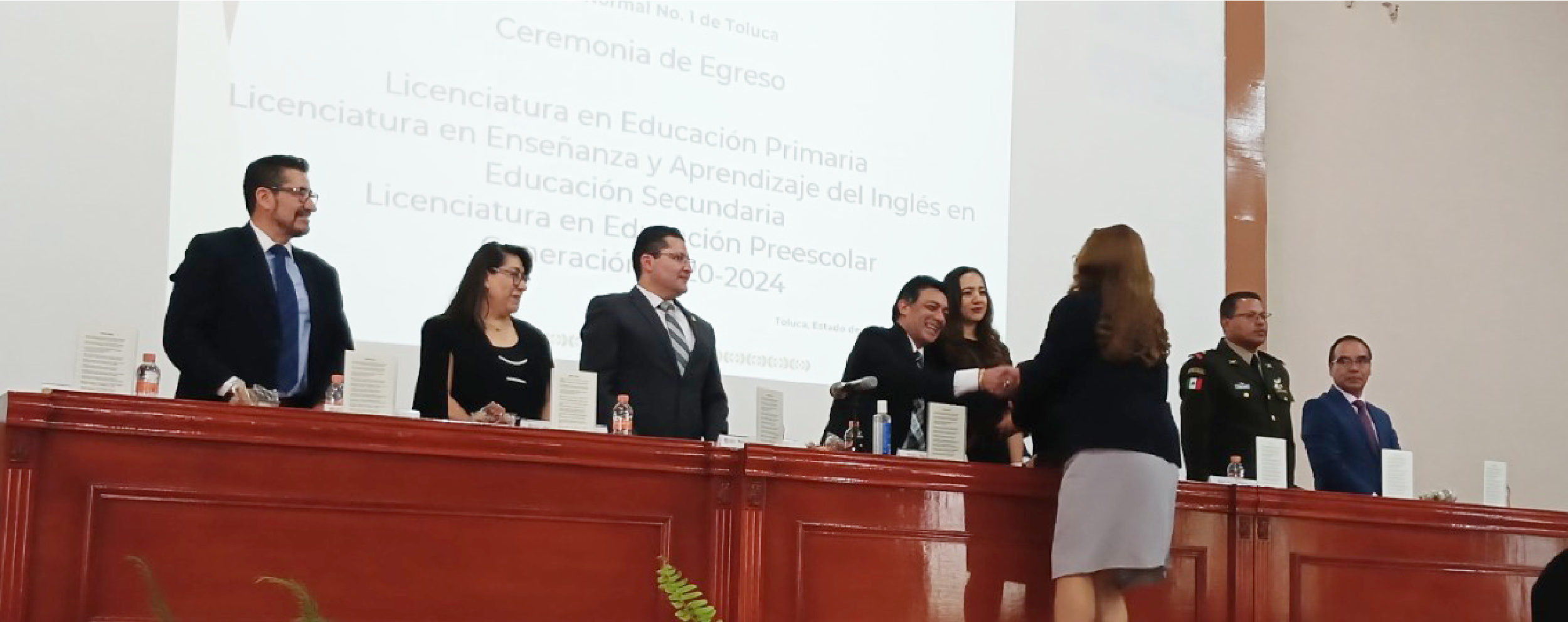 Ceremonia de Egreso de la Escuelas Normales Públicas del Estado de México